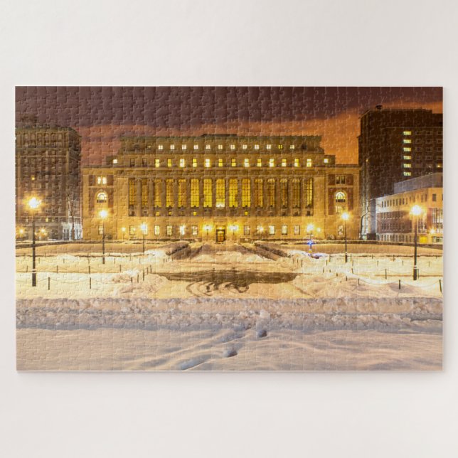 Ivy Winter 1014-piece puzzle. Jigsaw Puzzle (Horizontal)