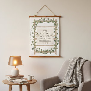 Ivy Wrapped Flowers Tapestry