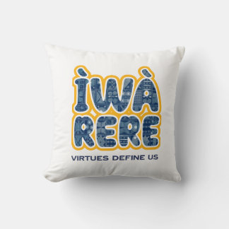 Iwa Rere throw pillow