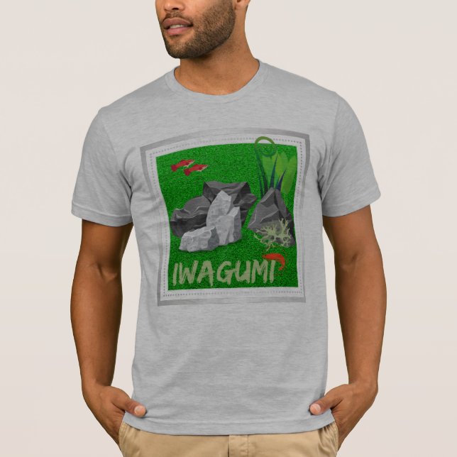 Iwagumi - glass box art T-Shirt (Front)