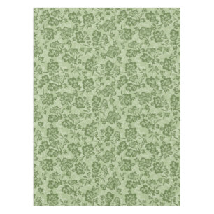 Iwalani Vintage Hawaiian Moss Floral Tablecloth