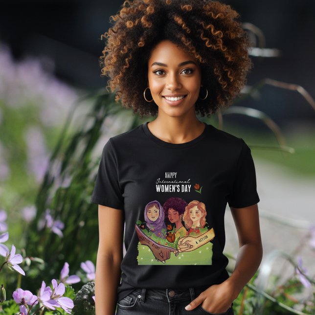 IWD 2026 Justice Rights Action Watercolor T-Shirt Tri-Blend Shirt (IWD 2026 Justice Rights Action Watercolor T-Shirt Tri-Blend Shirt)
