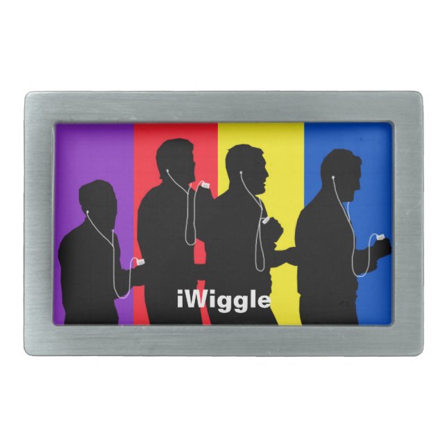 iWiggle Belt Buckle (Front)