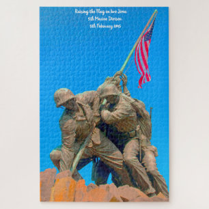 Iwo-Jima 5th Marine Devison 5/02/1945 Jigsaw Puzzle