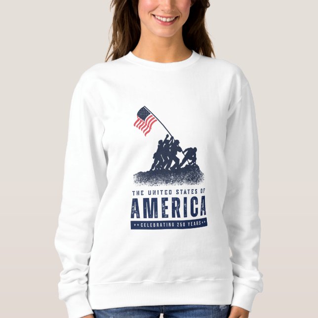 Iwo Jima America 250 Sweatshirt (Front)