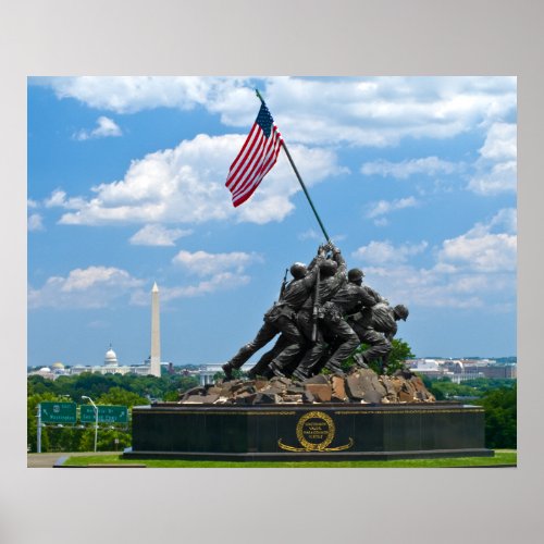Iwo Jima _ Cityscape Poster