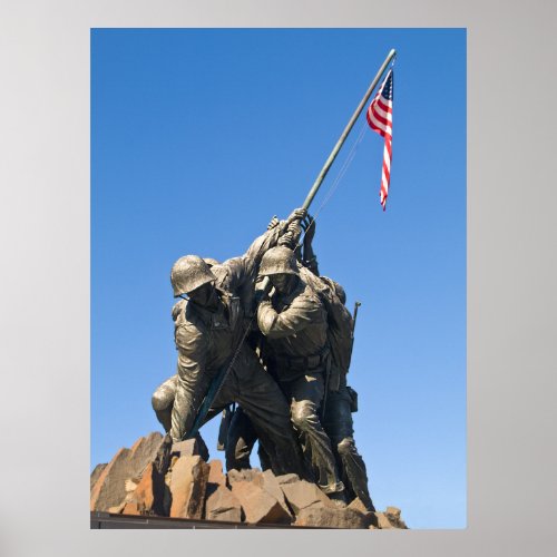 Iwo Jima _  Frontal View Poster
