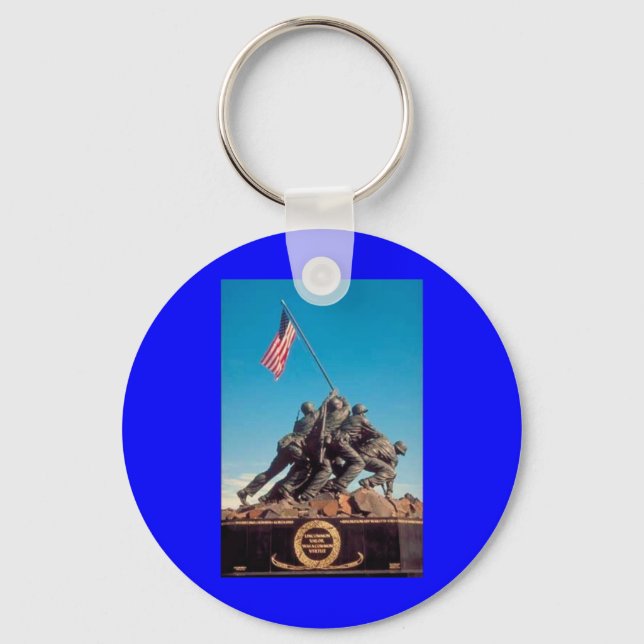 iwo-jima-memorial-1 keychain (Front)