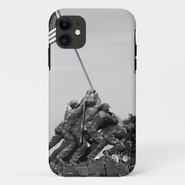 Iwo Jima Memorial Case-Mate iPhone Case (Back)