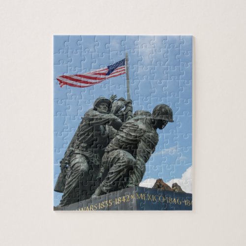 Iwo Jima Memorial in Washington DC Jigsaw Puzzle