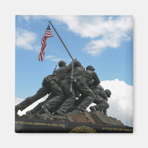 Iwo Jima Memorial in Washington DC Magnet