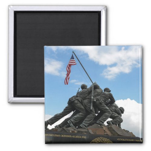 Iwo Jima Memorial in Washington DC Magnet
