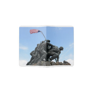 Iwo Jima Memorial in Washington DC Passport Holder