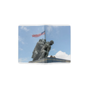 Iwo Jima Memorial in Washington DC Passport Holder
