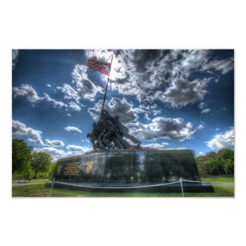 Iwo Jima Memorial large format Photo Print