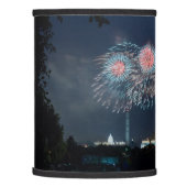 Iwo Jima Memorial on Independence Day Lamp Shade (Left)