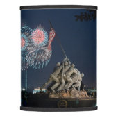 Iwo Jima Memorial on Independence Day Lamp Shade (Front)
