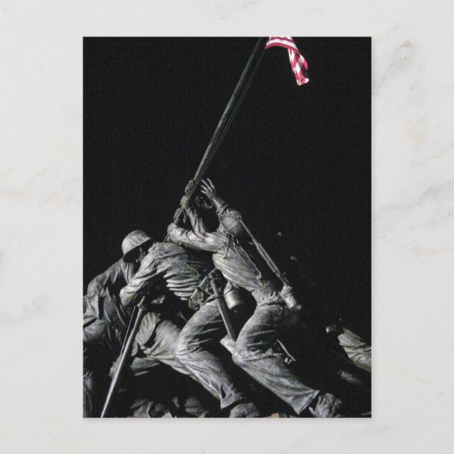 Iwo Jima Memorial Postcard (Front)
