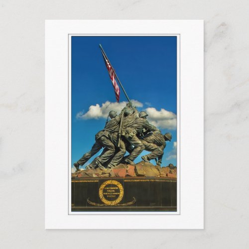 Iwo Jima Memorial Postcard