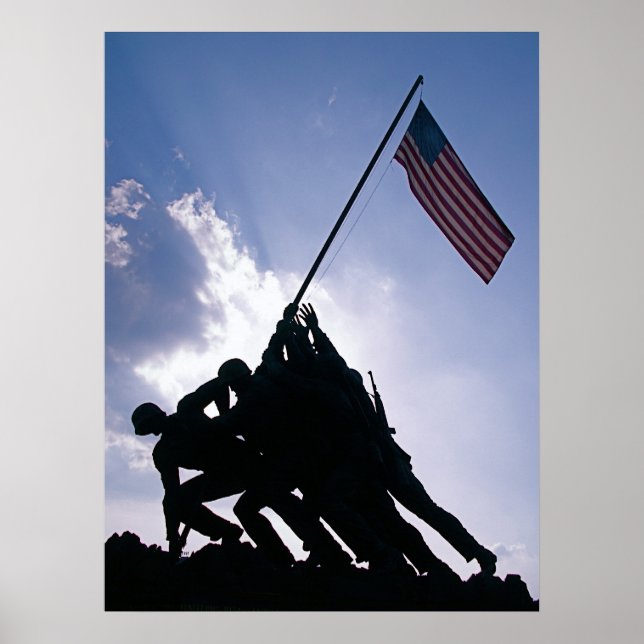 Iwo Jima Memorial Poster (Front)