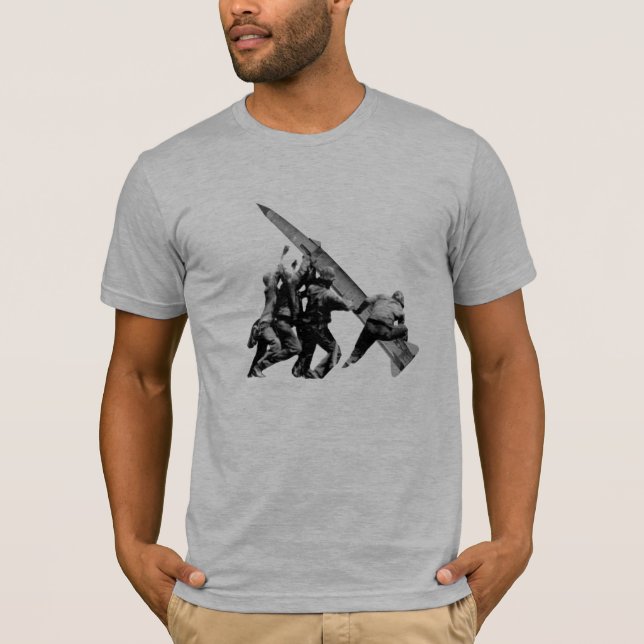 Iwo Jima Missile T-Shirt (Front)