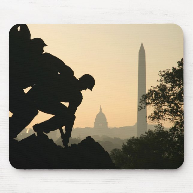 Iwo Jima Morning Mousepad (Front)