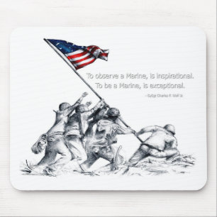 Iwo Jima Mouse Pad