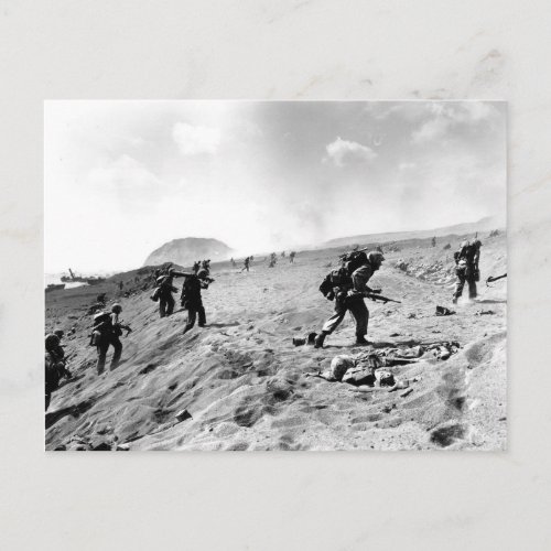Iwo Jima Postcard
