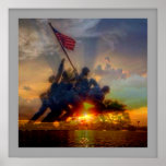 Iwo Jima Poster at Zazzle