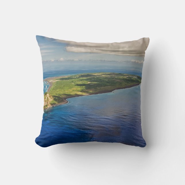 Iwo To Iwo Jima Island Throw Pillow (Front)