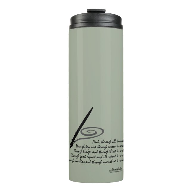 Iwrote Thermal Tumbler (Front)