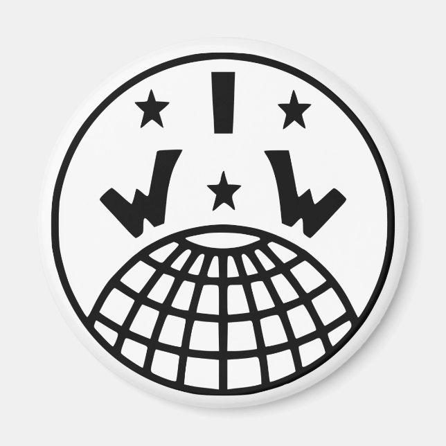 IWW Logo Magnet (Front)