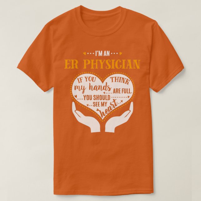Ix27m An ER Physician Proud Emergency Physician T-Shirt (Design Front)