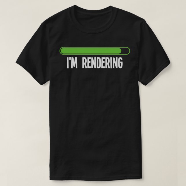 Ix27m Rendering T-Shirt (Design Front)