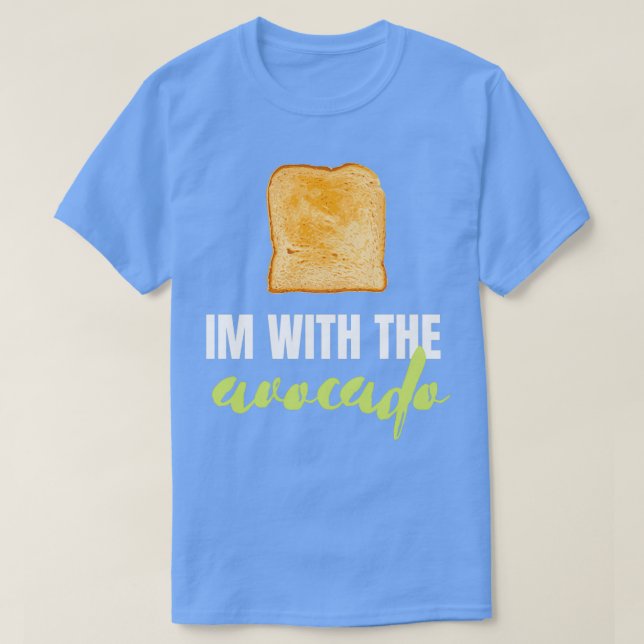 Ix27m with the Avocado Toast Christmas 5 T-Shirt (Design Front)