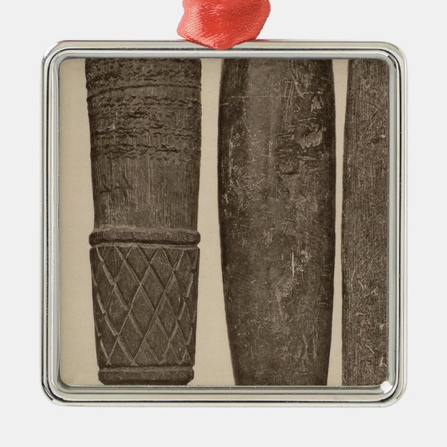 IX Stone pipes, So Calif Metal Ornament (Front)