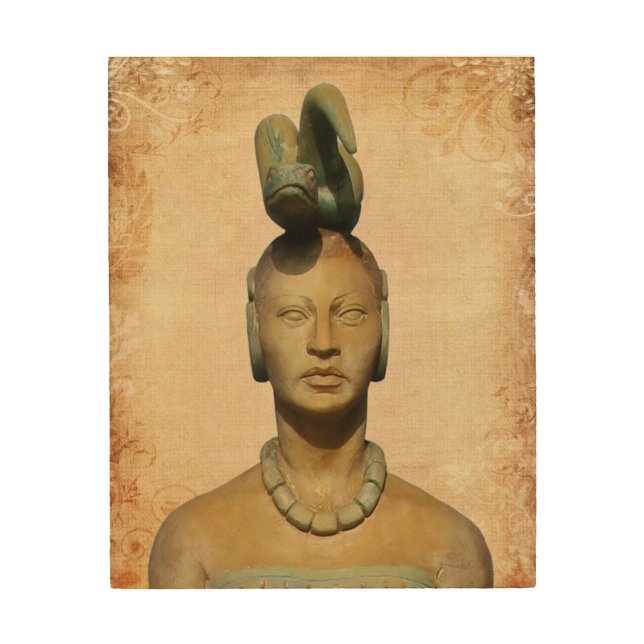 Ixchel Wood Wall Decor (Front)