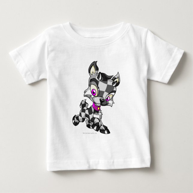 Ixi Checkered Baby T-Shirt (Front)