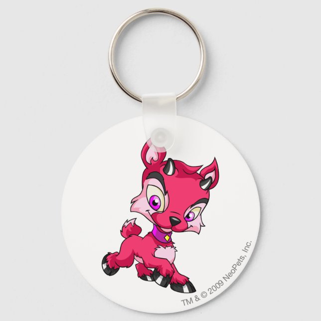 Ixi Red Keychain (Front)