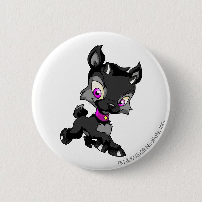 Ixi Shadow Pinback Button (Front)