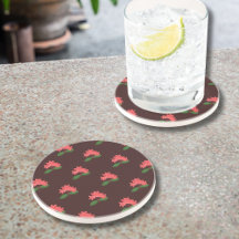 Ixora, Flower of Maha Sarakham (dark) Sandstone