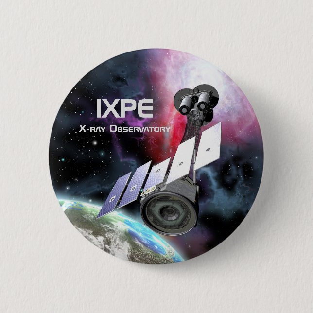 IXPE X-Ray Observatory Button (Front)
