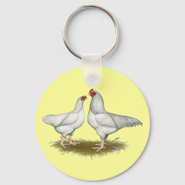 Ixworth Chickens Keychain (Front)