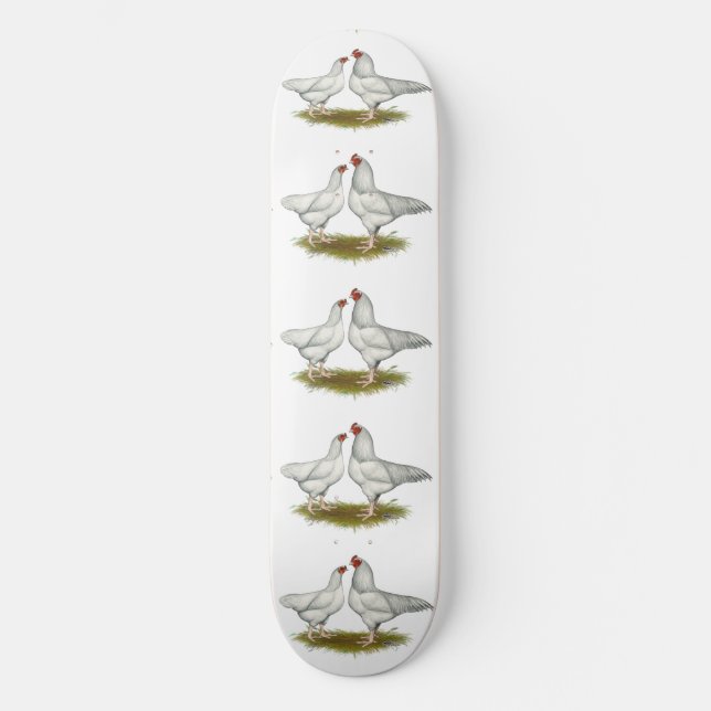 Ixworth Chickens Skateboard Deck (Front)