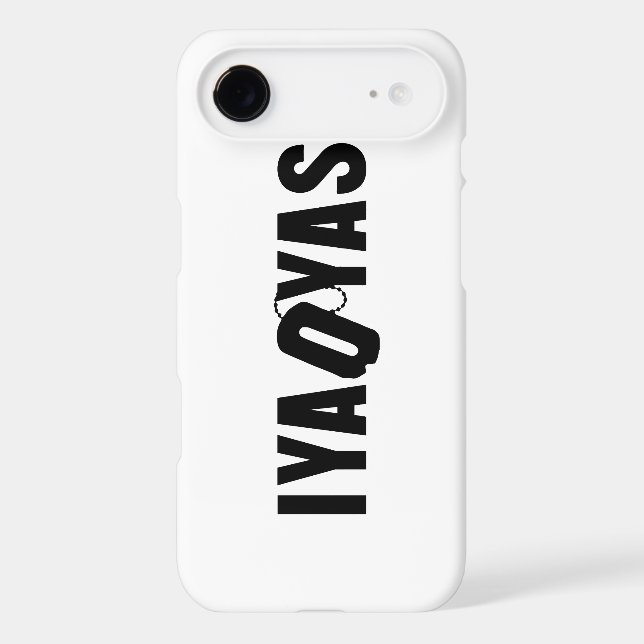 IYAOYAS IPHONE CASE (Back)