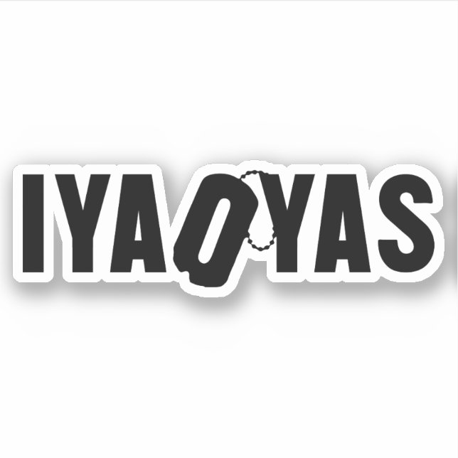 IYAOYAS STICKER (Front)