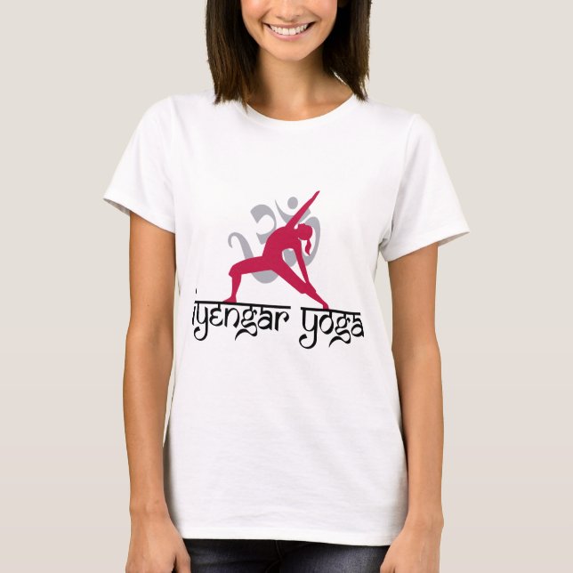 Iyengar Yoga Pose T-Shirt (Front)