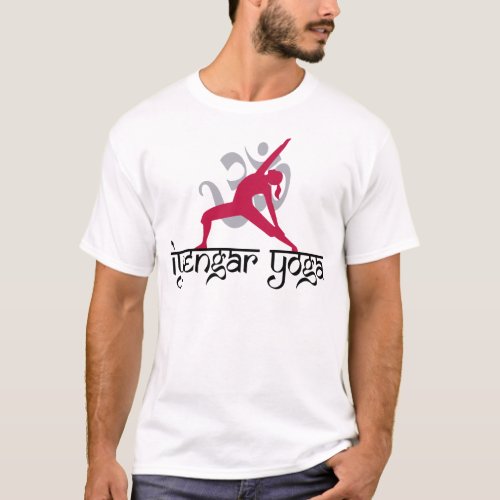 Iyengar Yoga Pose T_Shirt