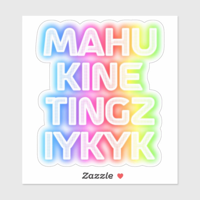 Iykyk Sticker (Sheet)