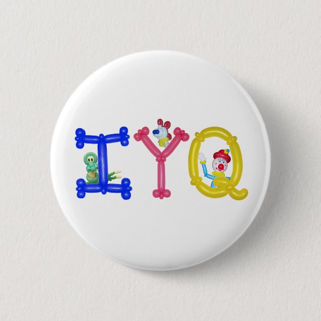 IYQ Balloon Button (Front)